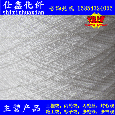 【廠家供應(yīng)墩子線 丙綸線 施工線 封綸線 棕子線 滌棉線絲】圖片,海量精選高清圖片庫