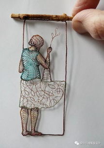 編織工藝 美如畫的蕾絲編織作品
